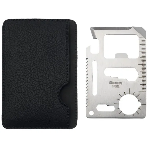 Tarjeta multiherramienta de bolsillo de 15 funciones 