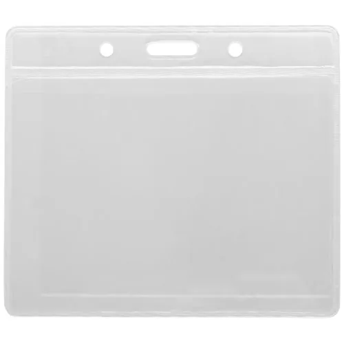 Portatarjetas transparente 