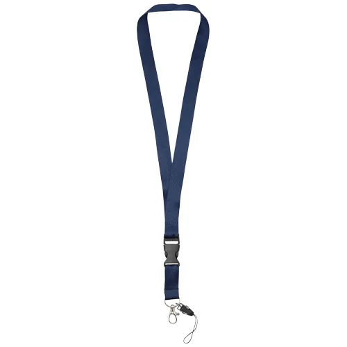 Lanyard con hebilla separable y enganche para móvil 