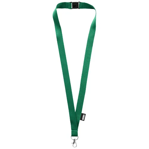 Lanyard de PET reciclado con cierre independiente 