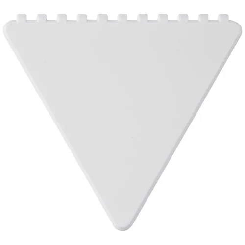 Rascador de hielo de plástico reciclado triangular 