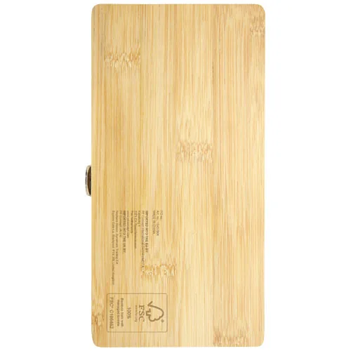 Set de herramientas de bambú/plástico reciclado de 19 piezas 