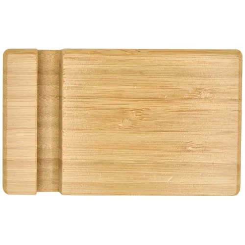 Soporte de bambú de 2 ángulos para tableta y teléfono 