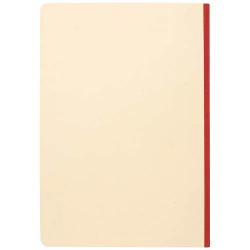 Libreta A5 de tapa blanda de RPET y caña de azúcar 