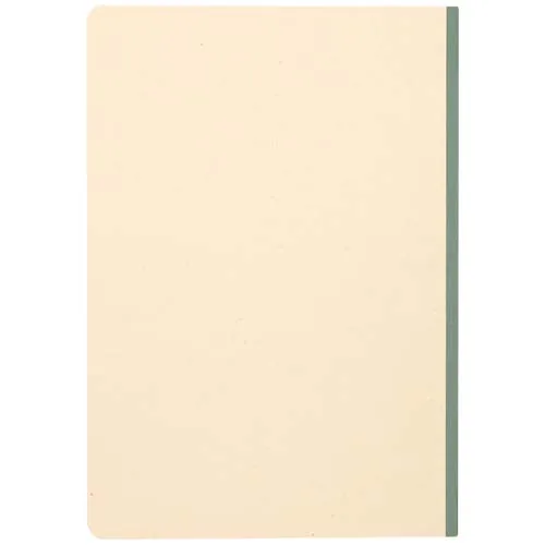 Libreta A5 de tapa blanda de RPET y caña de azúcar 