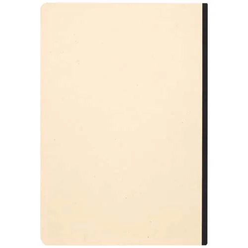 Libreta A5 de tapa blanda de RPET y caña de azúcar 