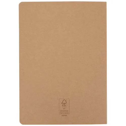 Libreta kraft A5 con páginas punteadas 