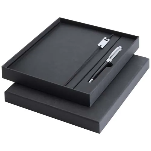 Set de libreta de tapa dura A5 y rollerball 