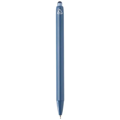 Bolígrafo de doble inyección de material reciclado RCS (tinta azul) 