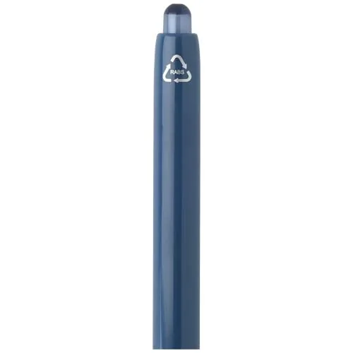 Bolígrafo de doble inyección de material reciclado RCS (tinta azul) 