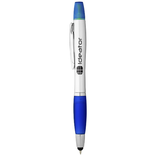 Bolígrafo stylus y marcador fluorescente 