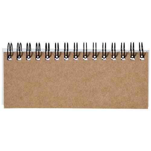 Libreta con espiral y notas adhesivas de colores 