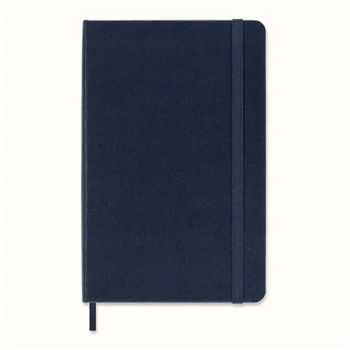 azul zafiro Libreta de tapa dura M rayada Classic
