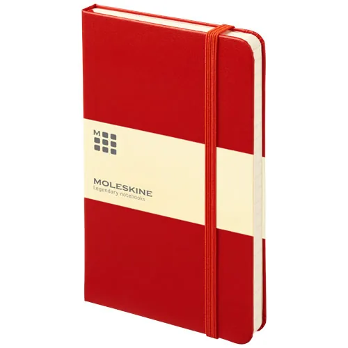 rojo escarlata Libreta de tapa dura PK rayada Classic