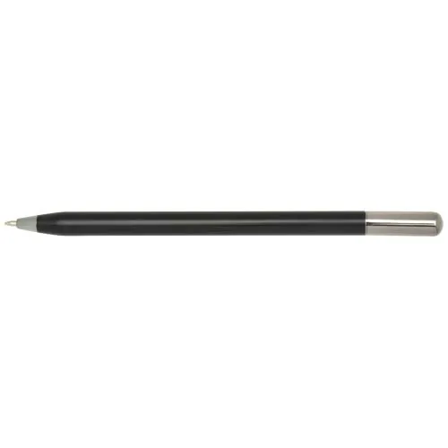 negro intenso Bolígrafo giratorio SMART de aluminio reciclado (tinta negra)