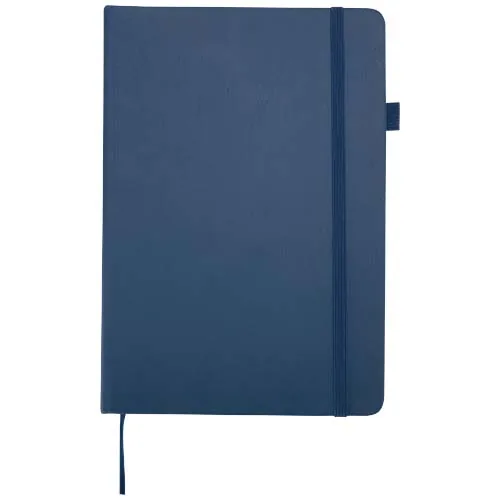 azul océano Cuaderno Liss de tapa dura de plástico reciclado, tamaño A5