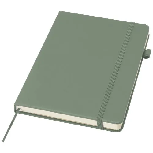 verde jaspeado Cuaderno Liss de tapa dura de plástico reciclado, tamaño A5