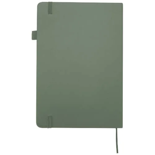 verde jaspeado Cuaderno Liss de tapa dura de plástico reciclado, tamaño A5