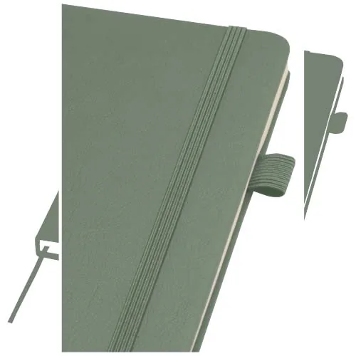 verde jaspeado Cuaderno Liss de tapa dura de plástico reciclado, tamaño A5