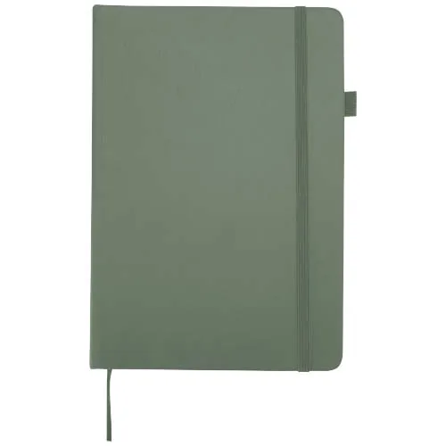 verde jaspeado Cuaderno Liss de tapa dura de plástico reciclado, tamaño A5