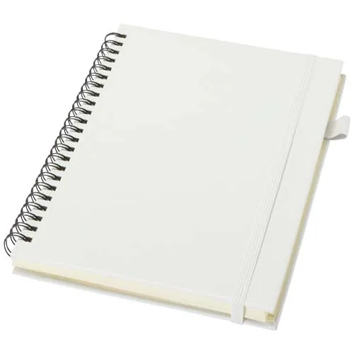 CUADERNO LISS A5 DE TAPA DURA DE PLÁSTICO RECICLADO CON ESPIRAL