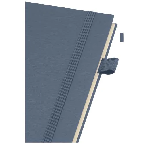 azul océano Cuaderno Liss A5 de tapa dura de plástico reciclado con espiral
