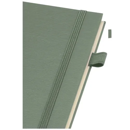 verde jaspeado Cuaderno Liss A5 de tapa dura de plástico reciclado con espiral
