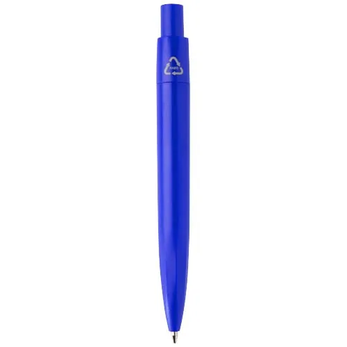 Mini bolígrafo Ramin de plástico reciclado (tinta azul)