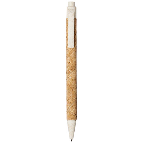 Bolígrafo de corcho y paja de trigo 
