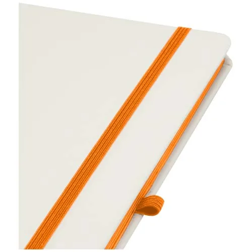 naranja Cuaderno Spectrum A5 de tapa dura con bordes de colores