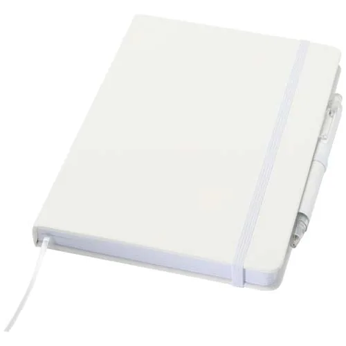 SET DE CUADERNO RECICLADO Y BOLÍGRAFO SPECTRUM A5