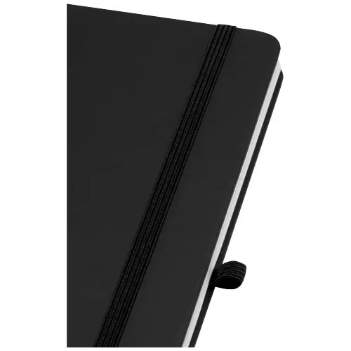 negro intenso Cuaderno Spectrum A5 de tapa dura reciclada