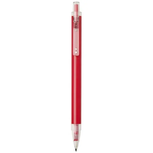 rojo Bolígrafo Spectrum de aluminio reciclado (tinta azul)