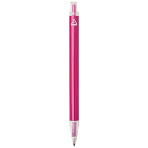 rosa Bolígrafo Spectrum de aluminio reciclado (tinta azul)