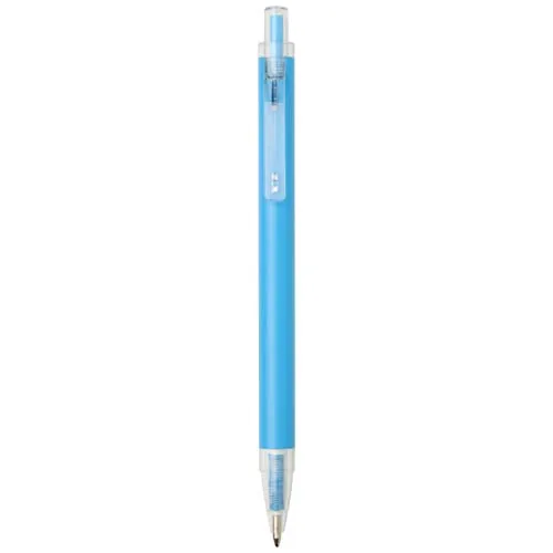 azul claro Bolígrafo Spectrum de aluminio reciclado (tinta azul)