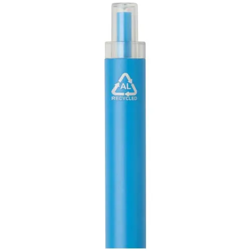 azul claro Bolígrafo Spectrum de aluminio reciclado (tinta azul)