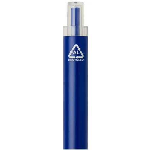 azul real Bolígrafo Spectrum de aluminio reciclado (tinta azul)