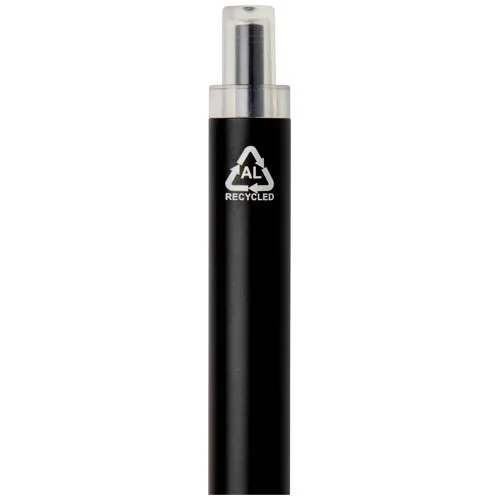 negro intenso Bolígrafo Spectrum de aluminio reciclado (tinta azul)