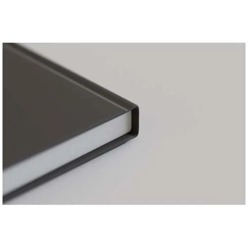 negro intenso Libreta A5 de tapa dura Karst®