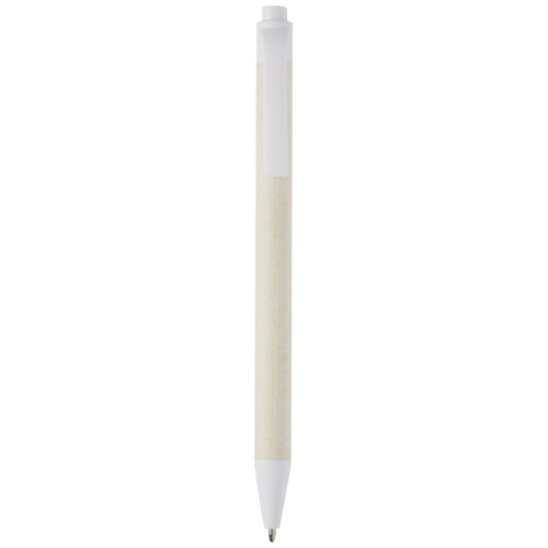 Bolígrafo fabricado con cartones de leche recilados 
