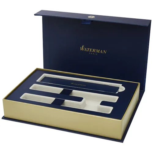 SET DE BOLÍGRAFO Y ROLLERBALL CON CAJA DE REGALO