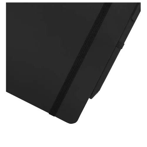 Libreta de tapa dura A5 de plástico procedente del océano con bolígrafo 