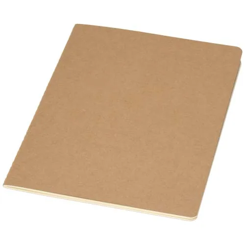 Libreta kraft A5 con páginas rayadas 