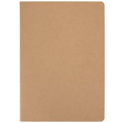 Libreta kraft A5 con páginas rayadas 