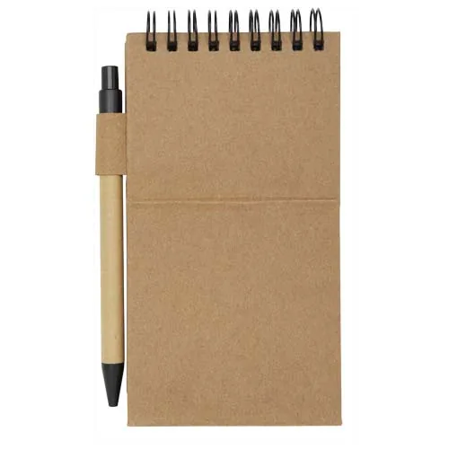 Bloc de notas adhesivas con bolígrafo 