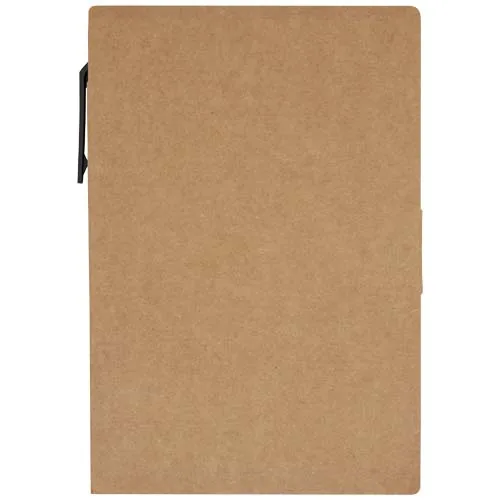 Libreta con notas adhesivas con bolígrafo 