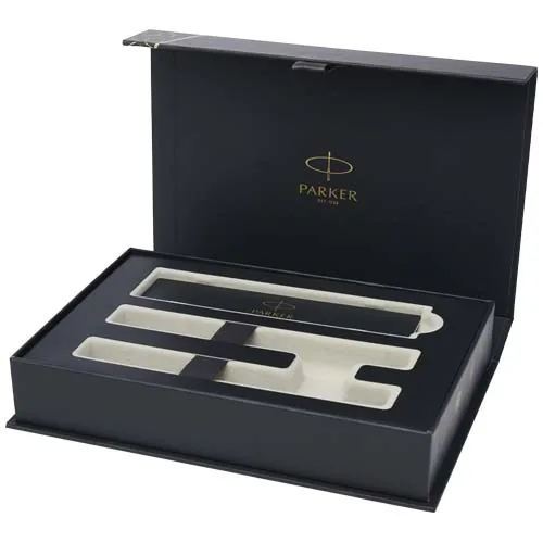 JUEGO DE BOLÍGRAFO Y ROTULADOR PARKER IM ESSENTIALS - NEGRO