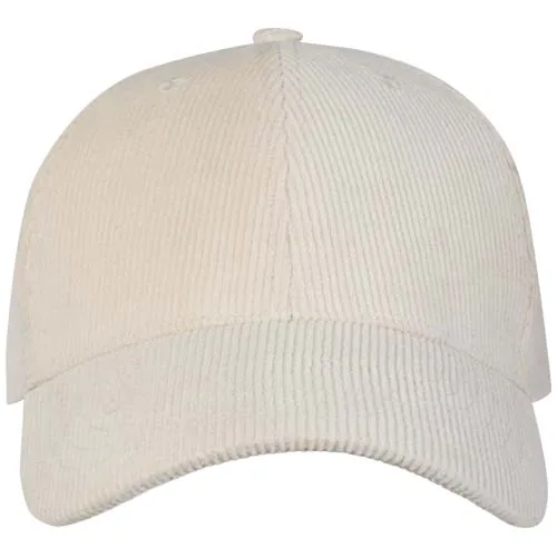 Gorra de 6 paneles de pana reciclada 