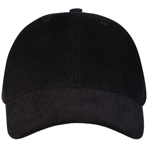 Gorra de 6 paneles de pana reciclada 
