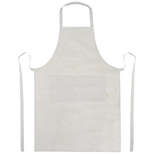 Delantal de algodón reciclado de 200 g/m² 